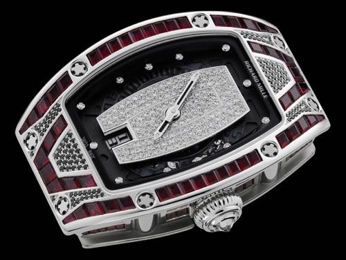 Richard Mille RM 007 Red Diamond Women Watch Replica